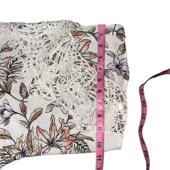 L.I.F.E Life Is For Eternity Floral Beach Cover Up Full Length Duster Size Large - Picture 11 of 13